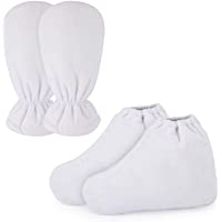 Los mejores  - Guantes de cera de parafina para manos y pies- Manoplas de SPA con calefacción de parafina más grandes Segbeauty…